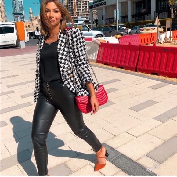 LAST ONE Zara Tweed Jacket Gold Buttons NWT - Picture 11 of 16